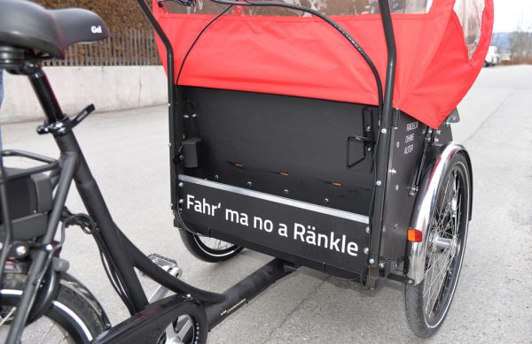Die Räder gibt es schon. Stadt