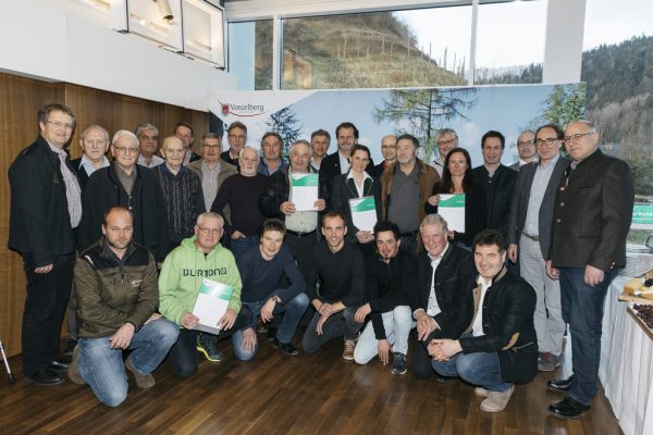 Ein Hauptpreis und drei Anerkennungspreise wurden heuer verliehen. vlk