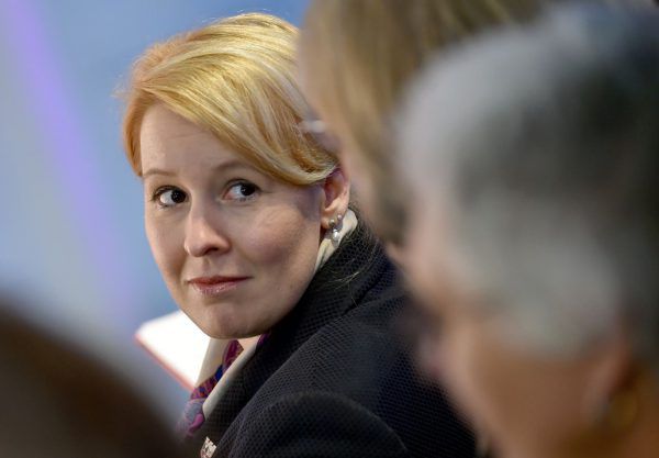 Franziska Giffey wird Familienministerin in Deutschland. AFP