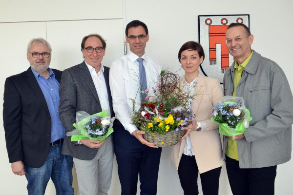 Gärtner und Floristen zu Besuch im Landhaus. VLK/Serra