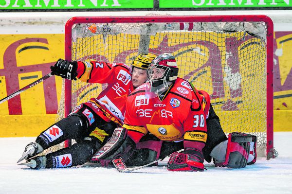 In der Partie ging es zur Sache. Letztendlich fehlte dem Team von Michael Lampert die Durchschlagskraft. Stiplvosek (5)