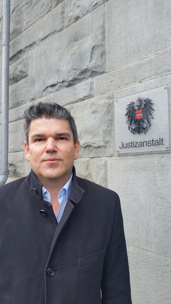 Klagsvertreter Alexander Fetz. Seff Dünser