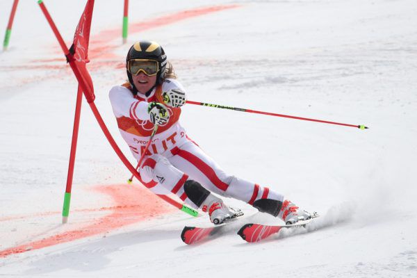 Olympiamedaillengewinnerin Katharina Liensberger  Gepa