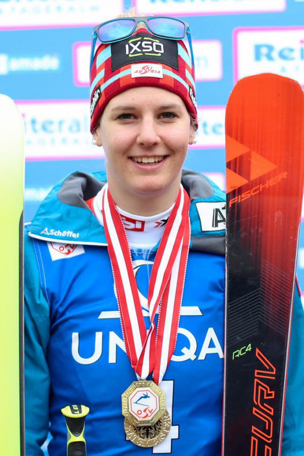 Staatsmeisterin Elisabeth Kappaurer. GEpa