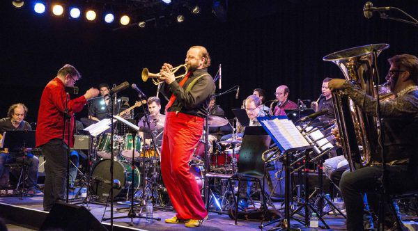 Thomas Gansch mit dem Zurich Jazz Orchestra. Daniel Ongaretto-Furxer