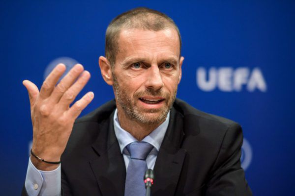 UEFA-Präsident Ceferin. AFP