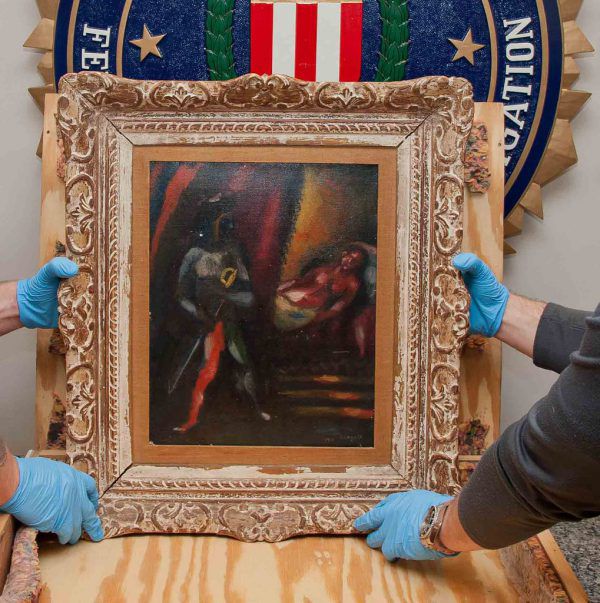 Das gestohlene Bild. APA/AFP/FBI