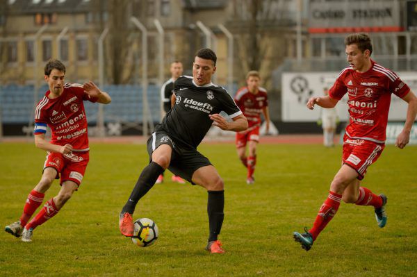 Die Bilanz von SW Bregenz und Matheus (Mitte) gegen Wälder Teams ist negativ. Stiplovsek