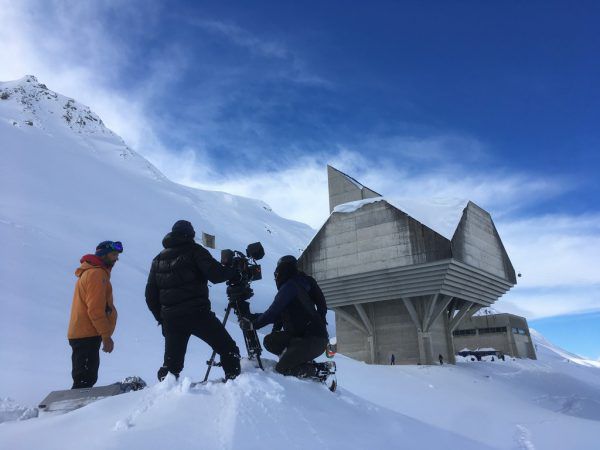 Die Dreharbeiten am Arlberg. Eat My Dear and Wideshot Entertainment