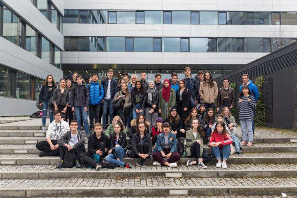 Die Schüler des Borg Lauterach waren schon an der FHV zu Gast.  FHV