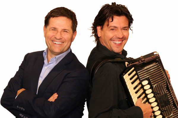 Erich Furrer und Goran Kovacevic (v.l.) sind in einer szenisch-musikalischen Lesung zu erleben. Erich Furrer