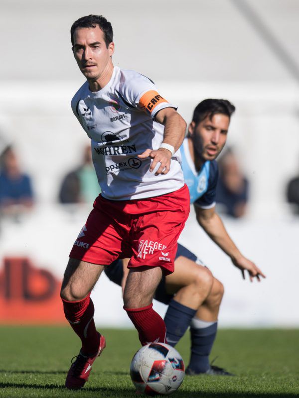 Kapitän Aaron Kircher trifft mit dem FC Dornbirn auf die Amateure aus Altach. Sams