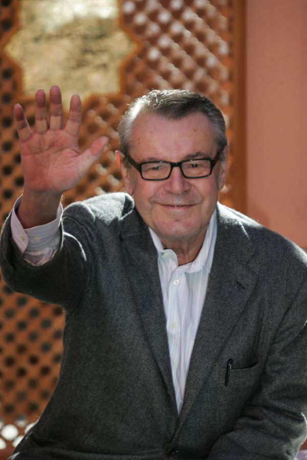 Milos Forman (1932–2017). AFP
