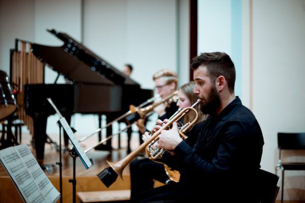 Premiere für das Ensemble PulsArt im Festsaal des Vorarlberger Landeskonservatoriums in Feldkirch. VLK / Victor Marin (3)