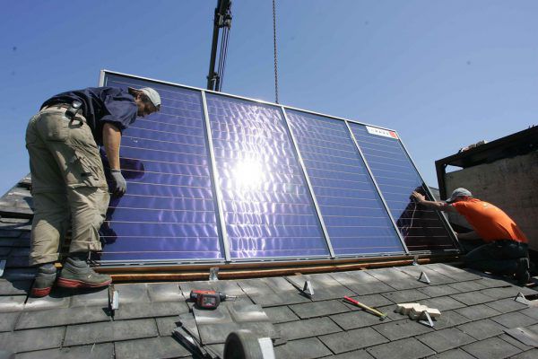 Thermische Solaranlagen sind in Vorarlberg immer weniger gefragt. Allerdings ist der Bestand sehr hoch. Archiv/Neue
