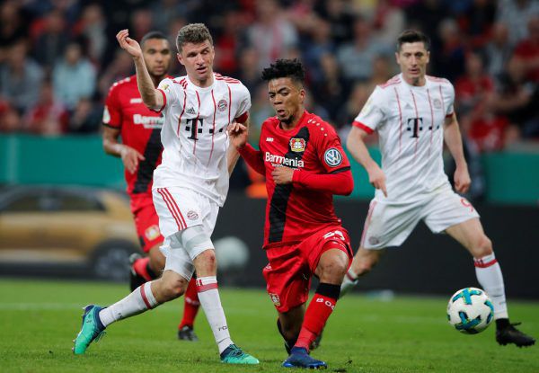 Thomas Müller drückt dem Spiel den Stempel auf. REUTERS