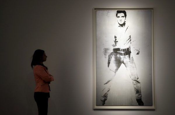 Warhols „Double Elvis [Ferus Type]“ (1963). AP