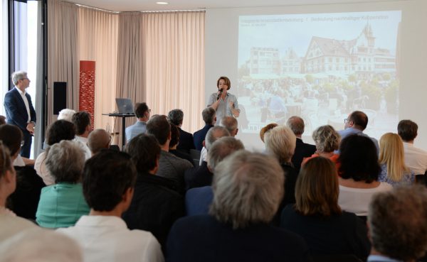 Der Vortrag in Dornbirn war gut besucht.Stadt Dornbirn