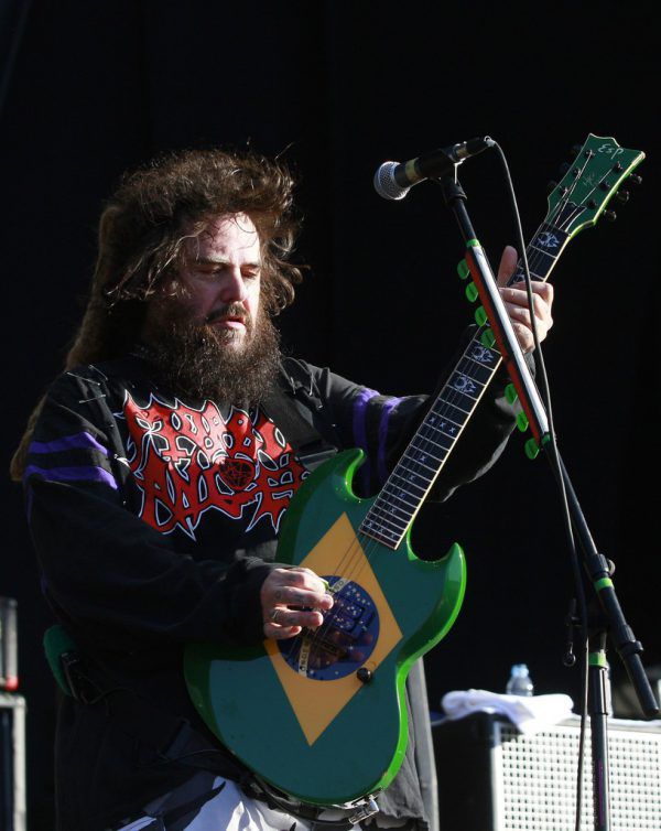 Bandleader Max Cavalera.  Reuters