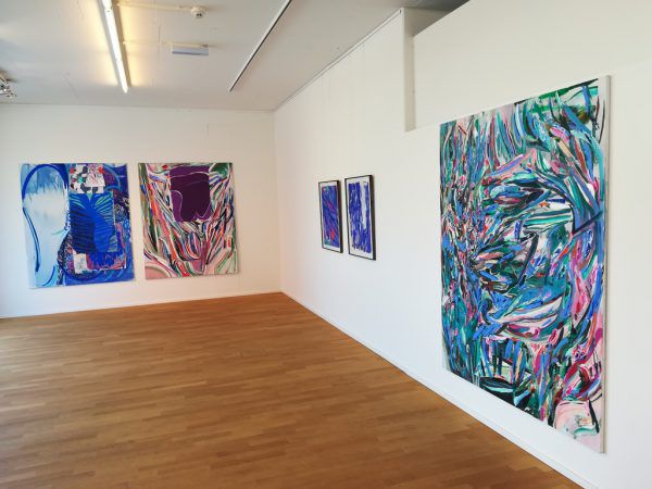 Die Ausstellung in der Galerie Arthouse. Wolfgang Ölz