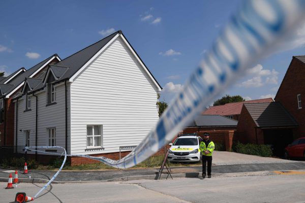 Ermittlungen in Amesbury nahe Salisbury. APA/AFP