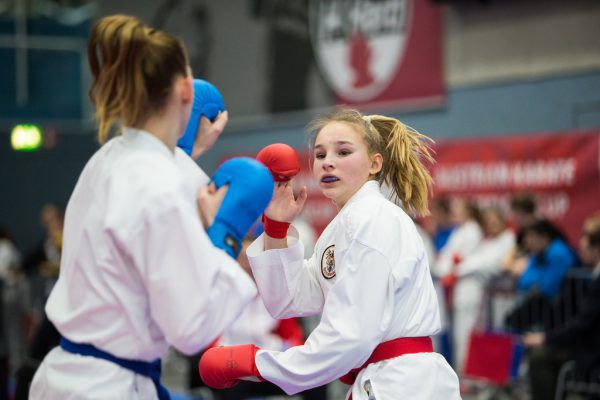 Hanna Devigili in Aktion. Sams
