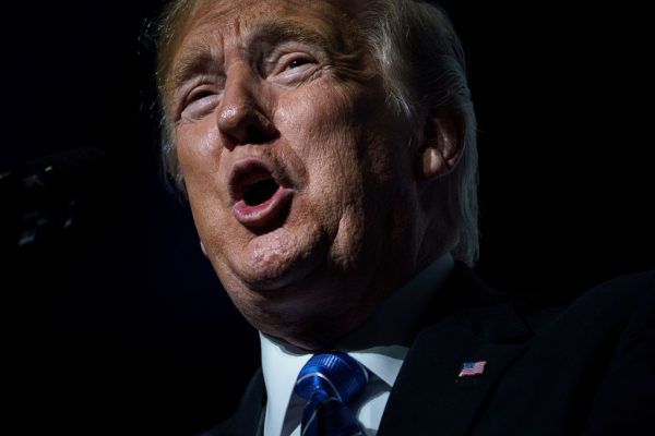 Hilft seinen Bauern und droht den Europäern: Trump. AFP/Smialowski