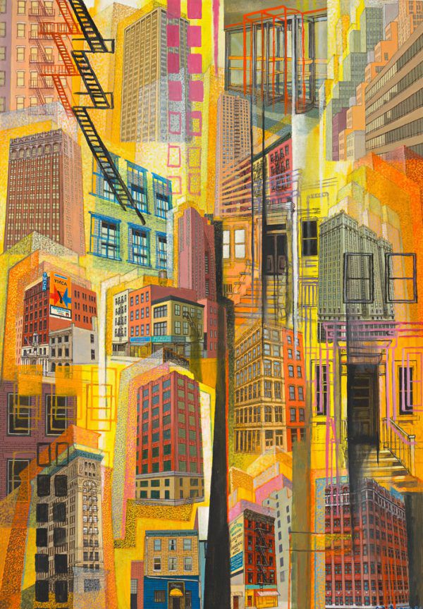 „NY (III)“, 1981. Jochen Lüttkeman
