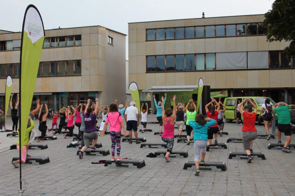 Schwungvoller Start in den Tag. VLK