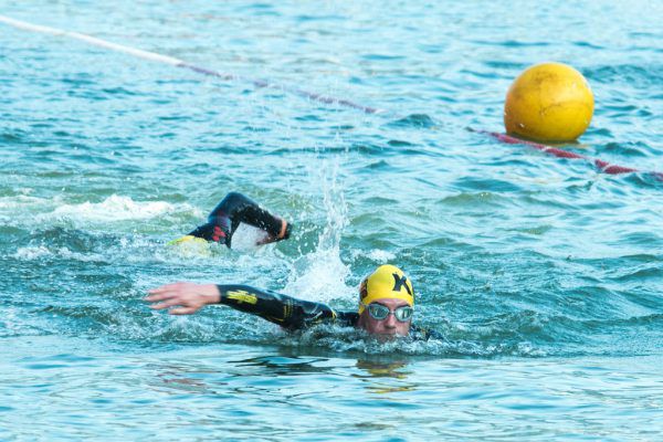 Bader stieg als Erster aus dem Wasser. Bader