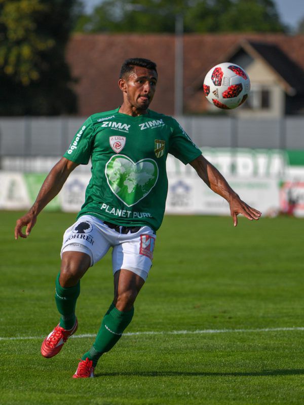 Der brasilianische Stürmer Ronivaldo wartet noch auf sein erstes Saisontor. In Horn soll es klappen. GEPA