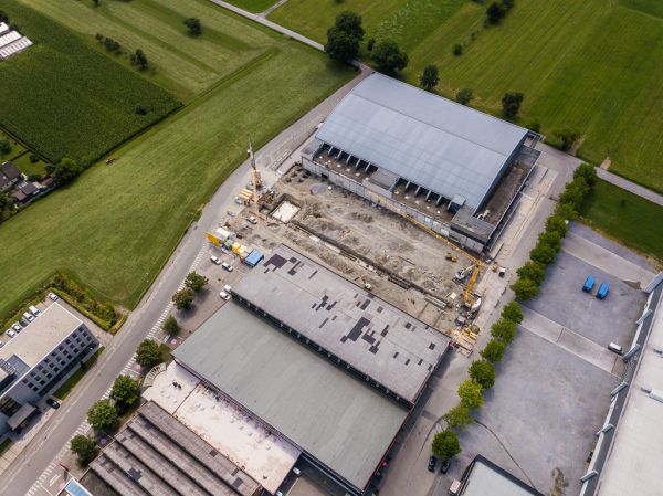 Die neue Halle 5 der Messe Dornbirn. Steurer, bechter zaffignani