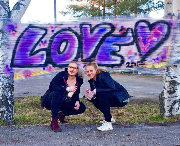 EFD in einem Jugendtreff in Finnland.  aha/LisaThaler