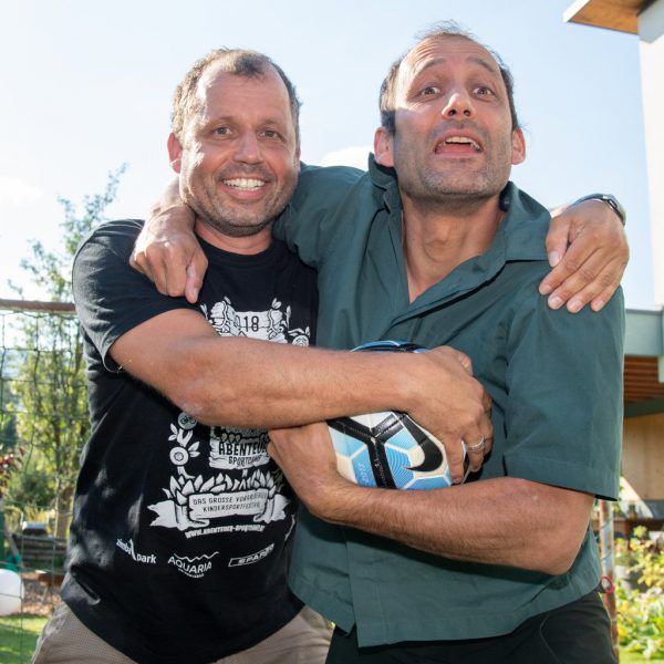 Geballte Kraft: Wolfgang (l.) und Herwig Bauer. Oliver Lerch