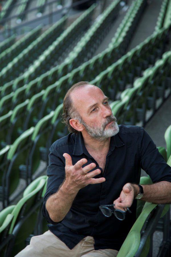 Karl Markovics im Gespräch auf der Seebühne.Roland Paulitsch (2)/Bregenzer festspiele/anja Köhler(1)/Garreth Wong (1)