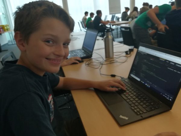 Samuel Willi hat beim Code Base Camp teilgenommen. Steinlechner (2)