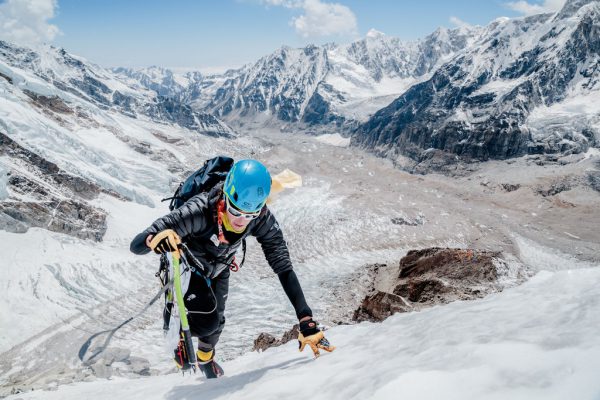 Tamara Lunger im Film „Facing the Limit“. Alex d‘Emilia