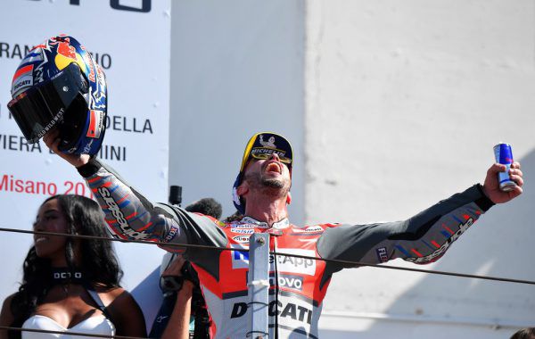Andrea Dovizioso ließ sich feiern.Apa