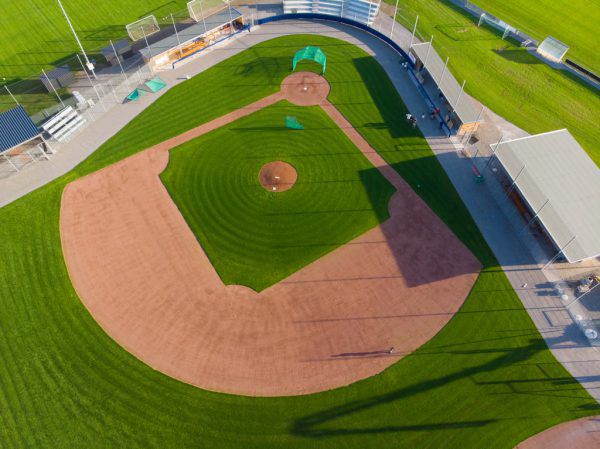 Das Infield des Dornbirner Schmuckkästchens. Hartinger