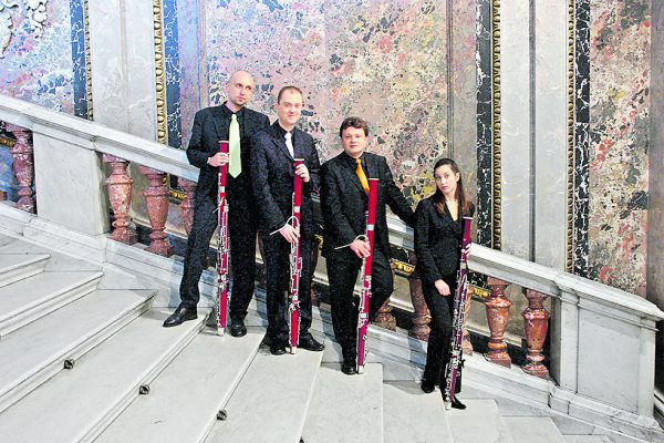 Das Quartett Fagott it! spielt am Samstag. Fagott it!