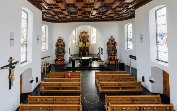 Auch an den Kirchen gehen die hohen Energiepreise nicht spurlos vorbei – rechts Jürgen Mathis von der Diözese. Stiplovsek, mathis