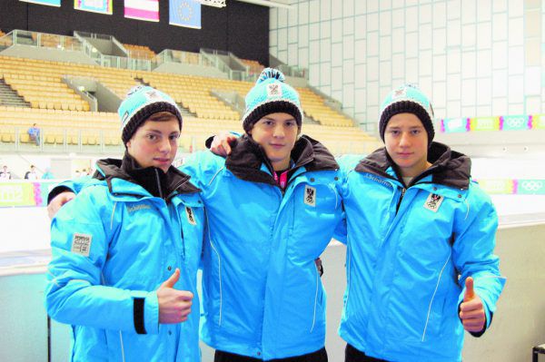 Dominic Zwerger und Stefan Müller bei den Olympischen Jugendspielen 2012 in Innsbruck.GEPA (2), APA, Verein, ÖOC, Privat