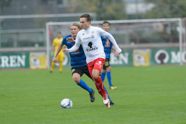 Dornbirn war stets einen Schritt schneller als die Salzburger Gäste. NEUE