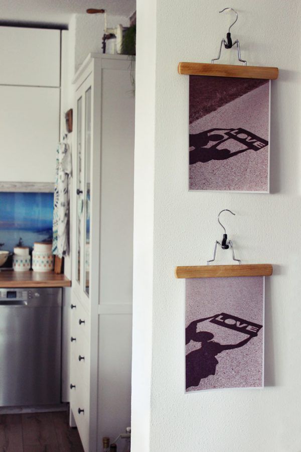 Eine besondere Idee als Schmuck für die Wände. Jasmine ­Hörhager (2)