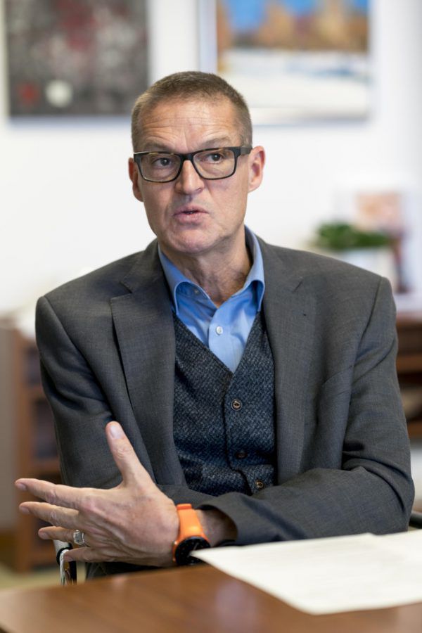 Gesundheitslandesrat Christian Bernhard. Dietmar Stiplovsek