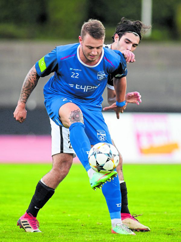 Julian Rupp war gestern kaum vom Ball zu trennen. Lerch
