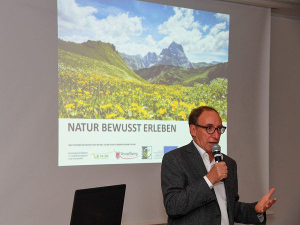 Landesrat Johannes Rauch bei der Auftaktveranstaltung am Dienstag. VLK/Oliver Lerch