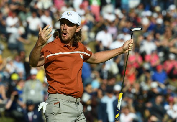 Tommy Fleetwood hatte allen Grund zur Freude. APa