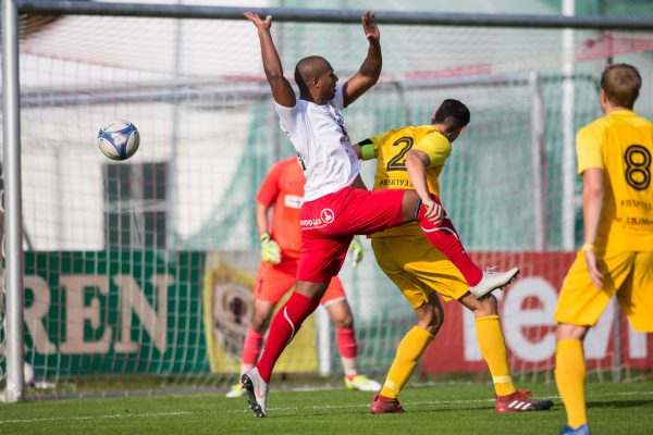 Ygor Carvalho traf doppelt.Frederick Sams