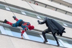 Mit Spiderman und Batman auf Augenhöhe